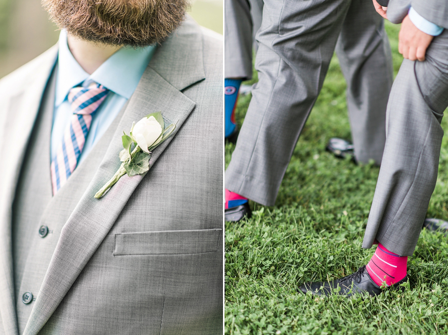 Brandon & Summer | Pink + Navy Rustic Big Spring Farm in Lexington, Virginia Wedding Photographer