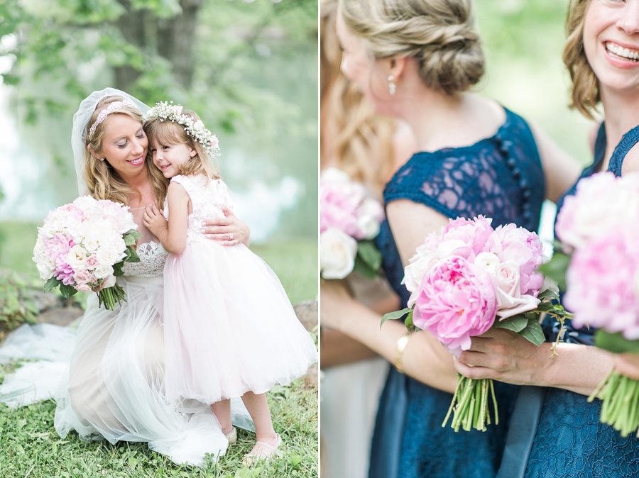 Brandon & Summer | Pink + Navy Rustic Big Spring Farm in Lexington, Virginia Wedding Photographer