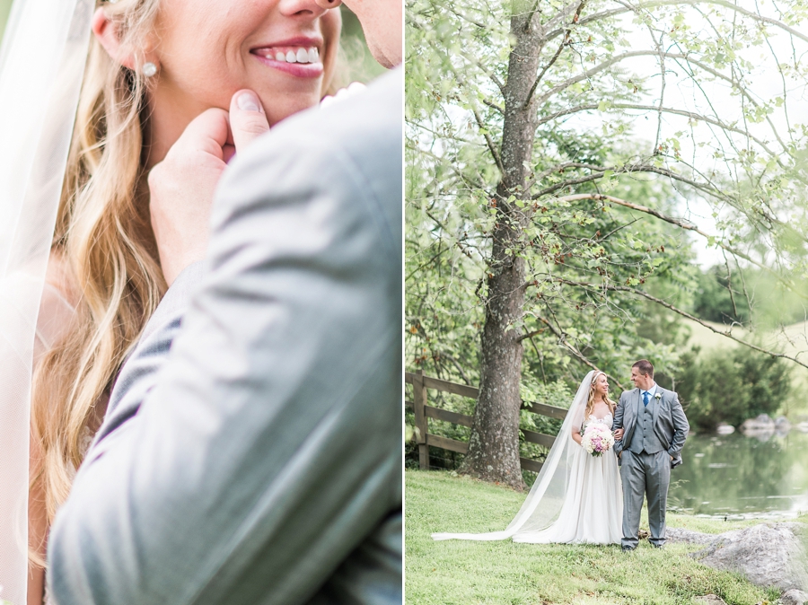 Brandon & Summer | Pink + Navy Rustic Big Spring Farm in Lexington, Virginia Wedding Photographer