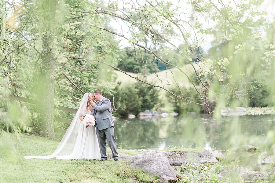 Brandon & Summer | Pink + Navy Rustic Big Spring Farm in Lexington, Virginia Wedding Photographer