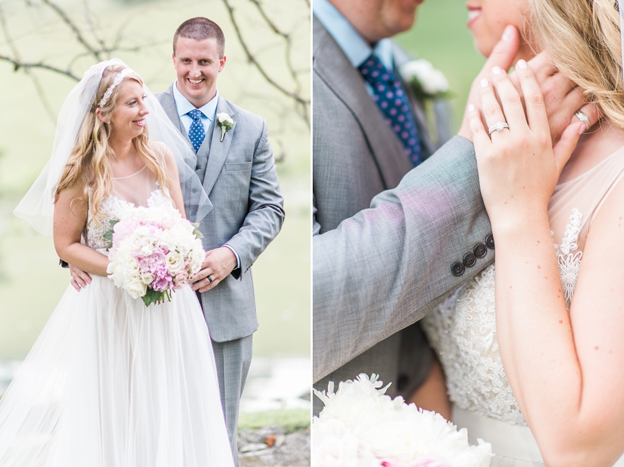 Brandon & Summer | Pink + Navy Rustic Big Spring Farm in Lexington, Virginia Wedding Photographer