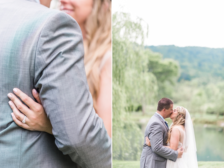 Brandon & Summer | Pink + Navy Rustic Big Spring Farm in Lexington, Virginia Wedding Photographer