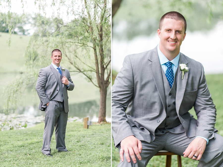 Brandon & Summer | Pink + Navy Rustic Big Spring Farm in Lexington, Virginia Wedding Photographer