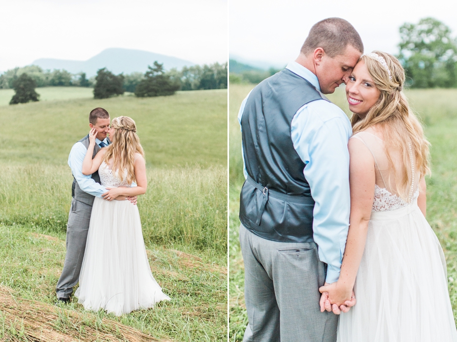 Brandon & Summer | Pink + Navy Rustic Big Spring Farm in Lexington, Virginia Wedding Photographer