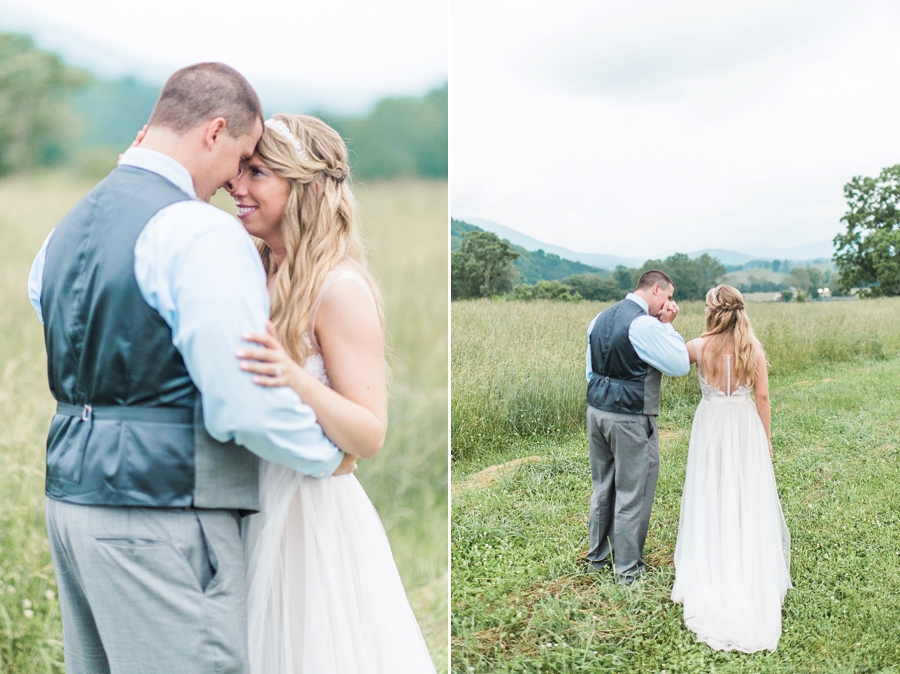 Brandon & Summer | Pink + Navy Rustic Big Spring Farm in Lexington, Virginia Wedding Photographer