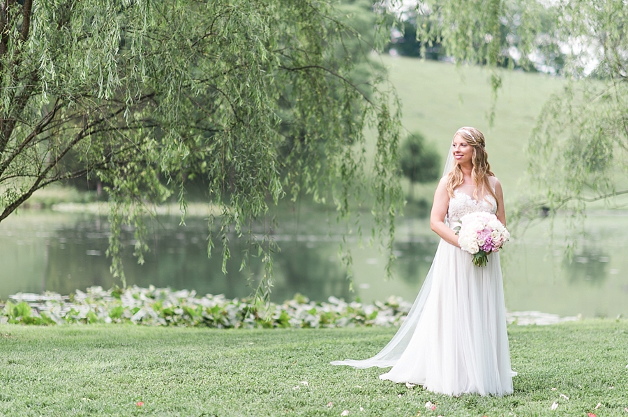 Brandon & Summer | Pink + Navy Rustic Big Spring Farm in Lexington, Virginia Wedding Photographer