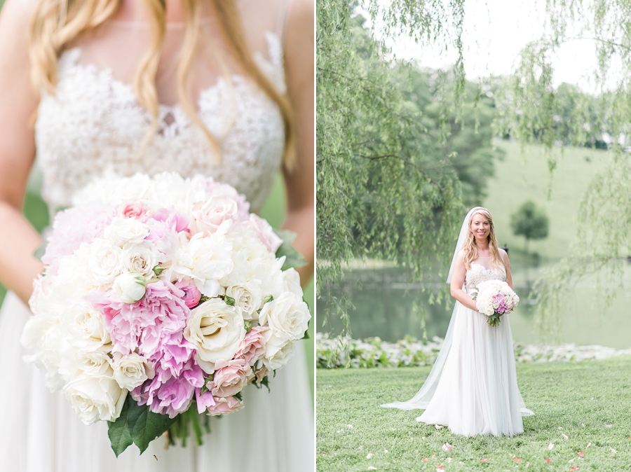 Brandon & Summer | Pink + Navy Rustic Big Spring Farm in Lexington, Virginia Wedding Photographer