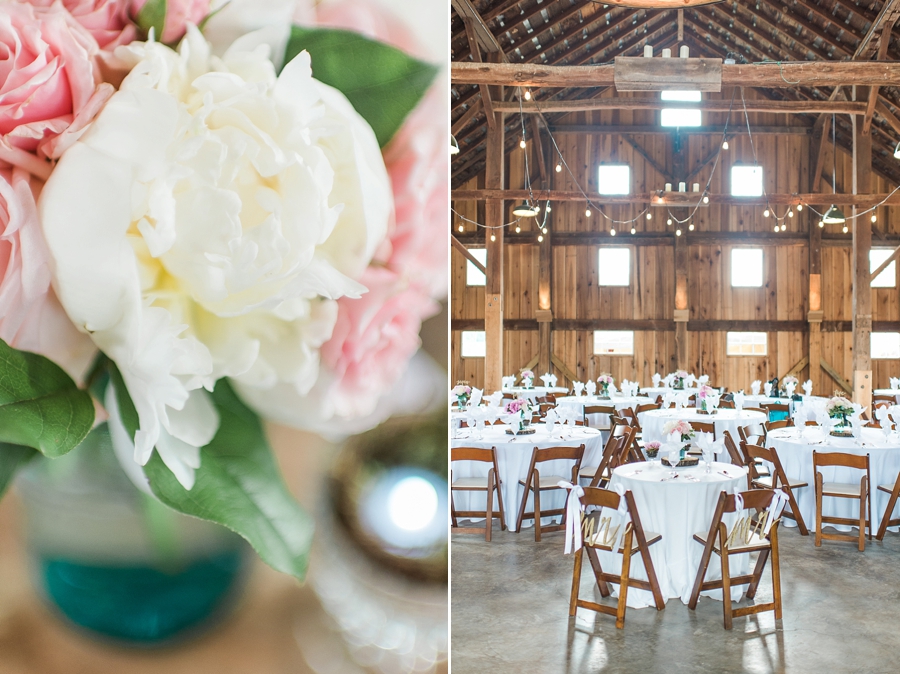 Brandon & Summer | Pink + Navy Rustic Big Spring Farm in Lexington, Virginia Wedding Photographer