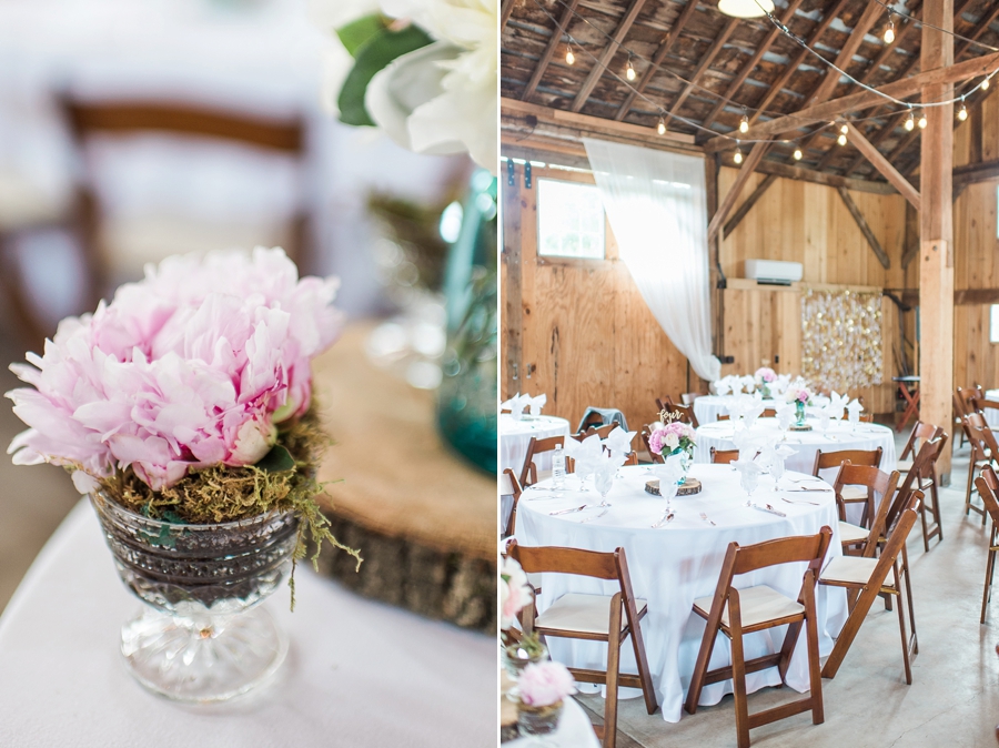 Brandon & Summer | Pink + Navy Rustic Big Spring Farm in Lexington, Virginia Wedding Photographer