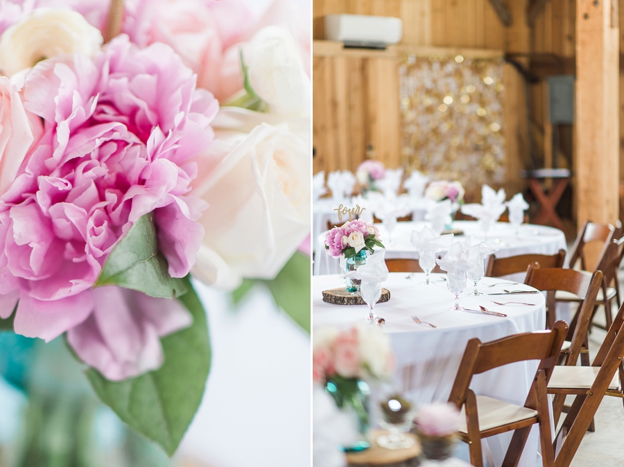 Brandon & Summer | Pink + Navy Rustic Big Spring Farm in Lexington, Virginia Wedding Photographer