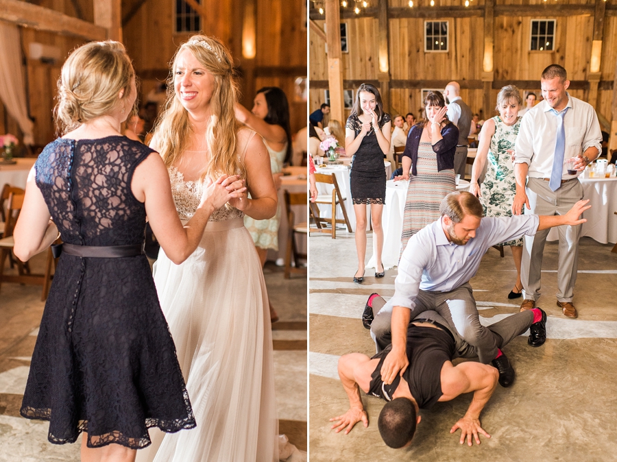 Brandon & Summer | Pink + Navy Rustic Big Spring Farm in Lexington, Virginia Wedding Photographer