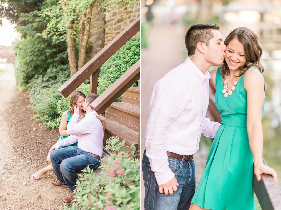 Matt & Lauren | Waterfront Georgetown, DC Engagement Photographer