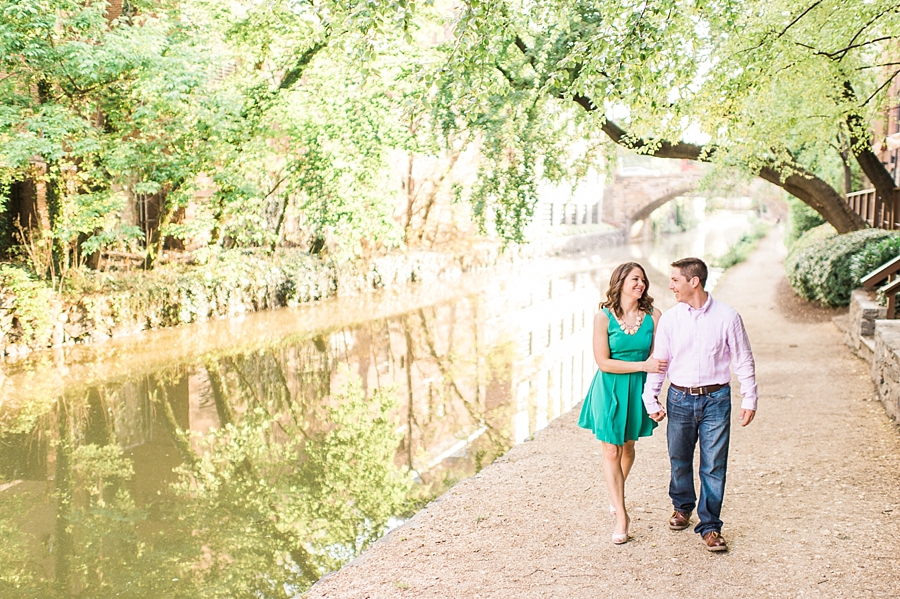 Matt & Lauren | Waterfront Georgetown, DC Engagement Photographer