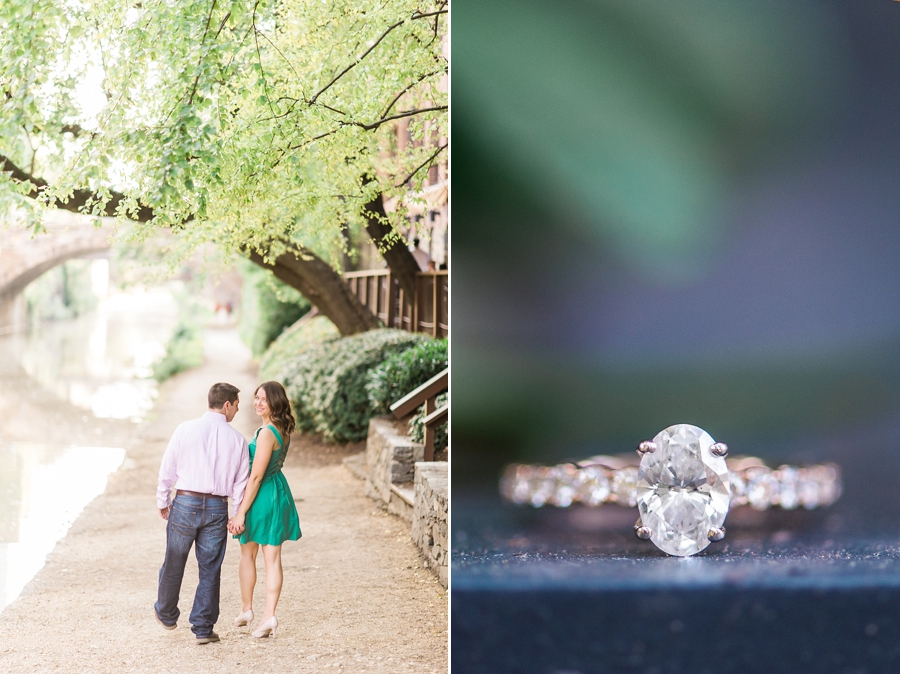 Matt & Lauren | Waterfront Georgetown, DC Engagement Photographer