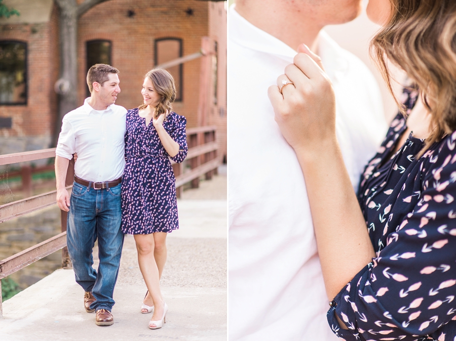 Matt & Lauren | Waterfront Georgetown, DC Engagement Photographer