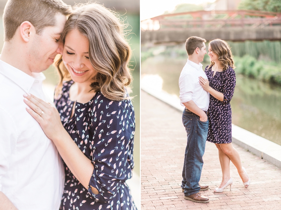 Matt & Lauren | Waterfront Georgetown, DC Engagement Photographer