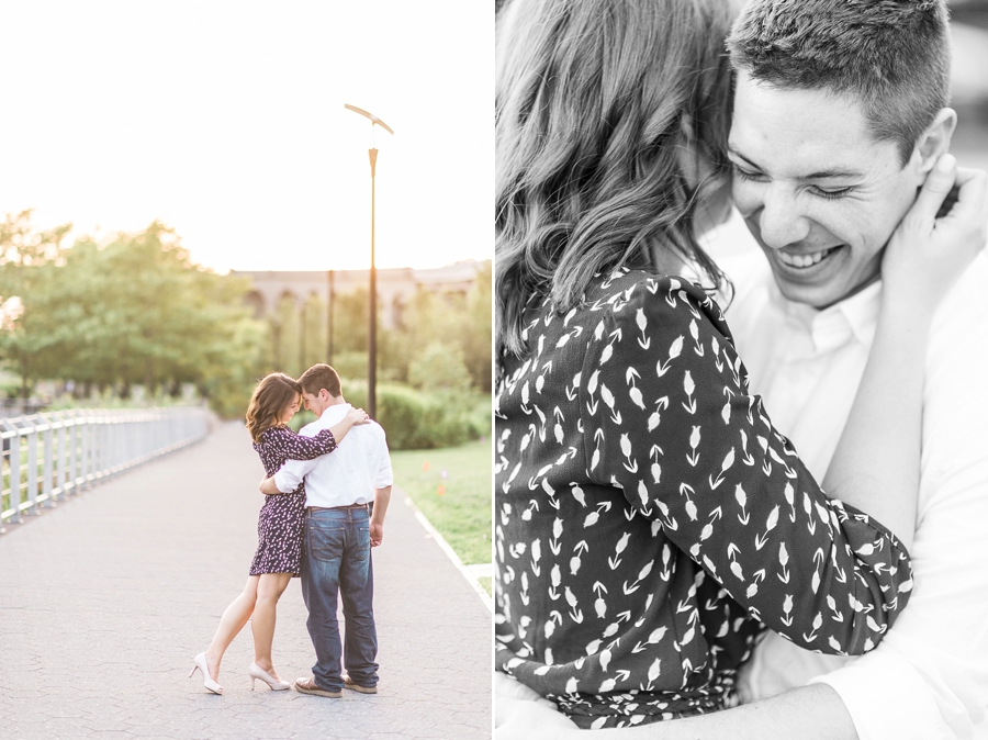 Matt & Lauren | Waterfront Georgetown, DC Engagement Photographer