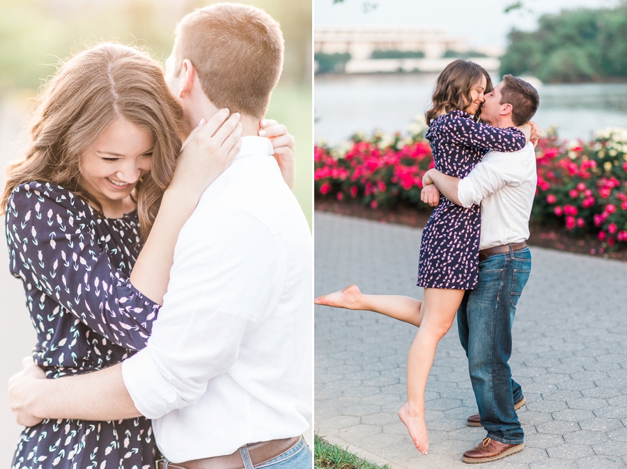 Matt & Lauren | Waterfront Georgetown, DC Engagement Photographer