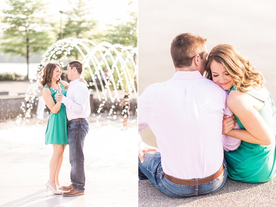 Matt & Lauren | Waterfront Georgetown, DC Engagement Photographer