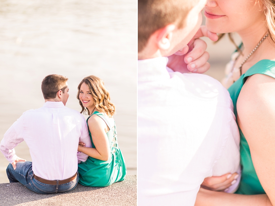 Matt & Lauren | Waterfront Georgetown, DC Engagement Photographer