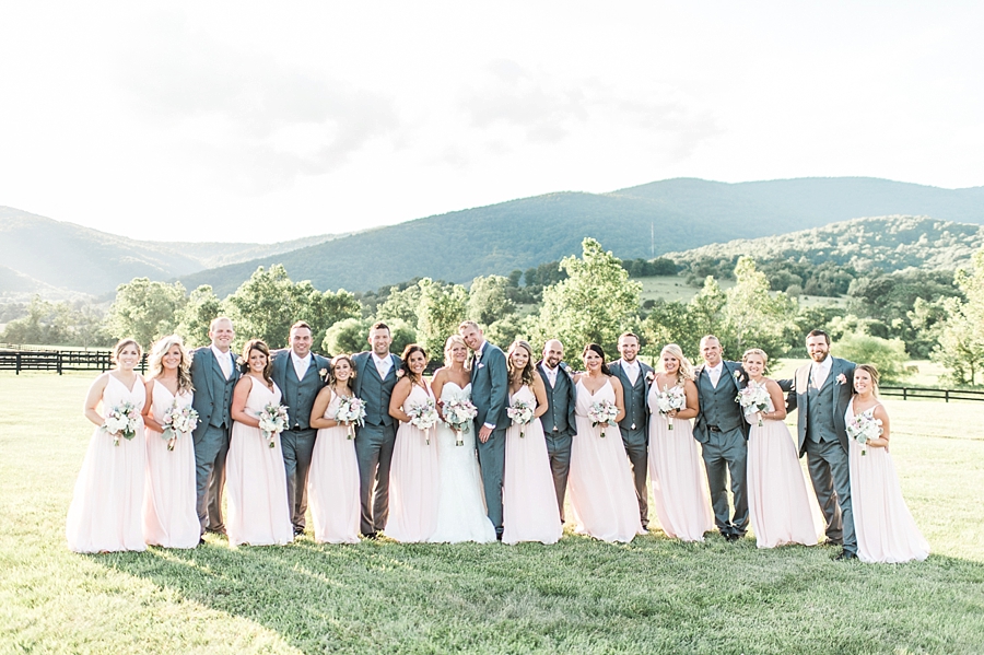 Danny & Brittany | King Family Vineyards, Crozet, Virginia Summer Wedding Photographer