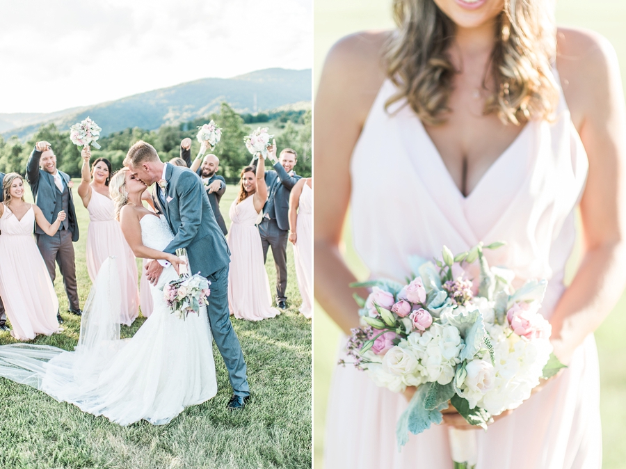 Danny & Brittany | King Family Vineyards, Crozet, Virginia Summer Wedding Photographer