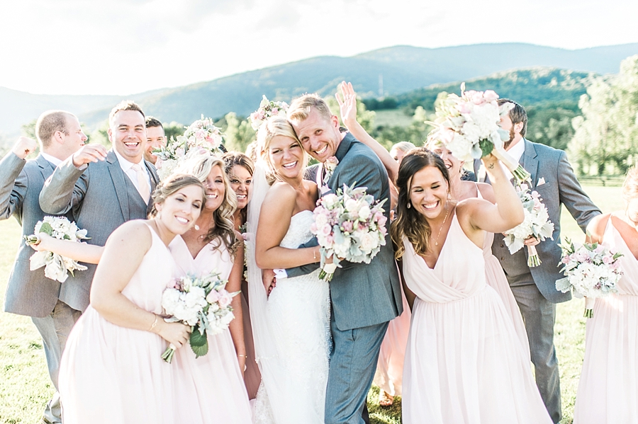 Danny & Brittany | King Family Vineyards, Crozet, Virginia Summer Wedding Photographer