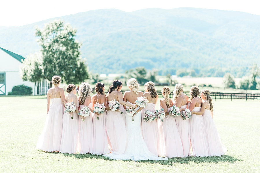 Danny & Brittany | King Family Vineyards, Crozet, Virginia Summer Wedding Photographer