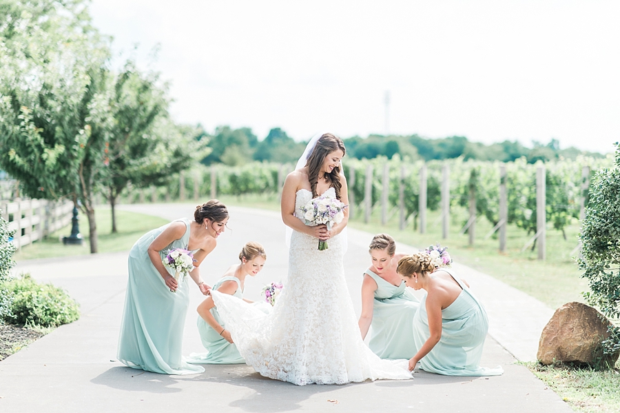 Matt & Lauren | Morais Vineyards, Bealeton, Virginia Lavender and Sage Summer Wedding Photographer