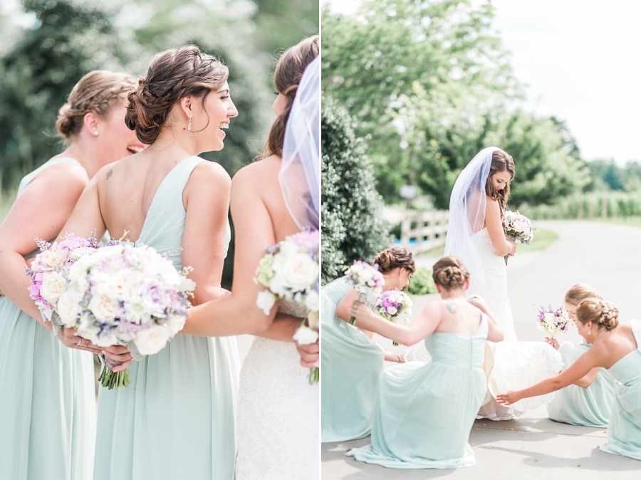 Matt & Lauren | Morais Vineyards, Bealeton, Virginia Lavender and Sage Summer Wedding Photographer