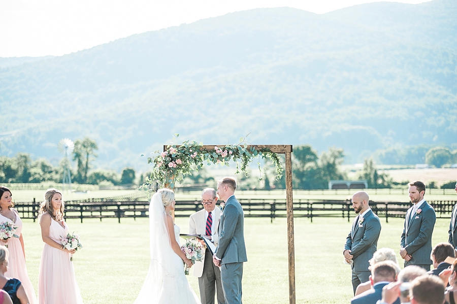 Danny & Brittany | King Family Vineyards, Crozet, Virginia Summer Wedding Photographer