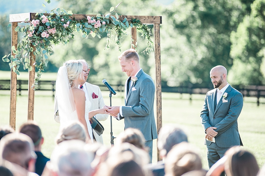 Danny & Brittany | King Family Vineyards, Crozet, Virginia Summer Wedding Photographer