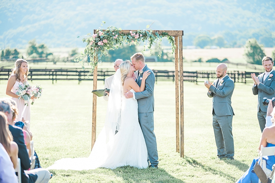 Danny & Brittany | King Family Vineyards, Crozet, Virginia Summer Wedding Photographer