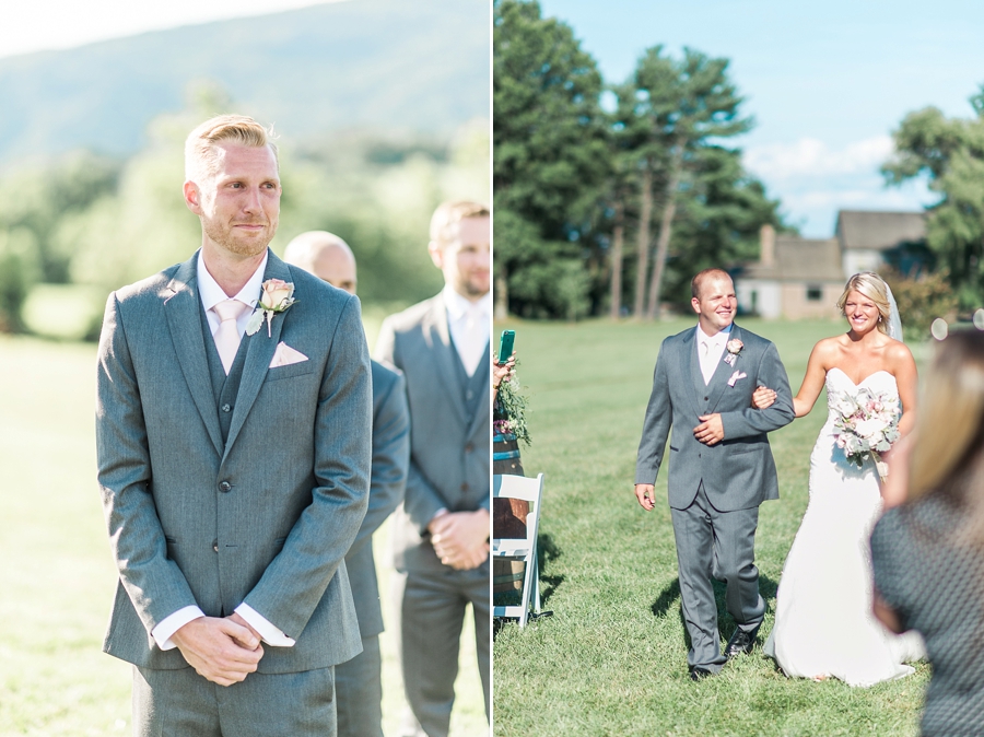 Danny & Brittany | King Family Vineyards, Crozet, Virginia Summer Wedding Photographer