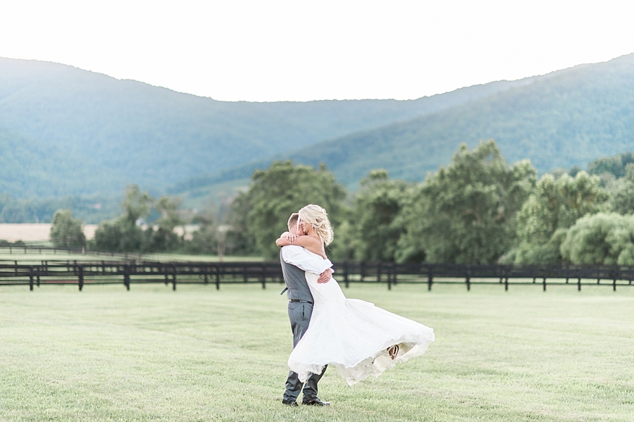 Danny & Brittany | King Family Vineyards, Crozet, Virginia Summer Wedding Photographer