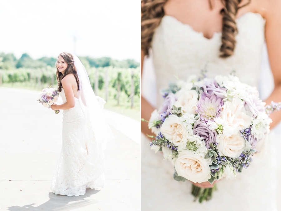 Matt & Lauren | Morais Vineyards, Bealeton, Virginia Lavender and Sage Summer Wedding Photographer