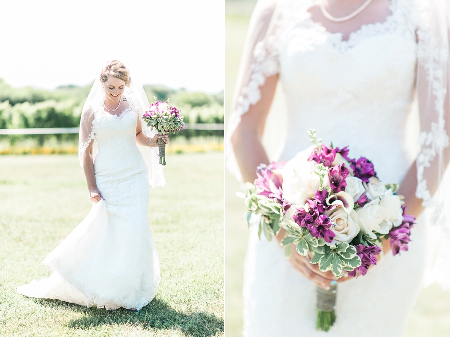 AJ & Marina | Old House Vineyards, Virginia Summer Wedding Photographer