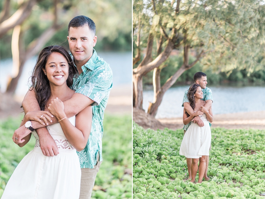 Chris and Natalie | Oahu, Hawaii Beach Couples Portrait Photographer