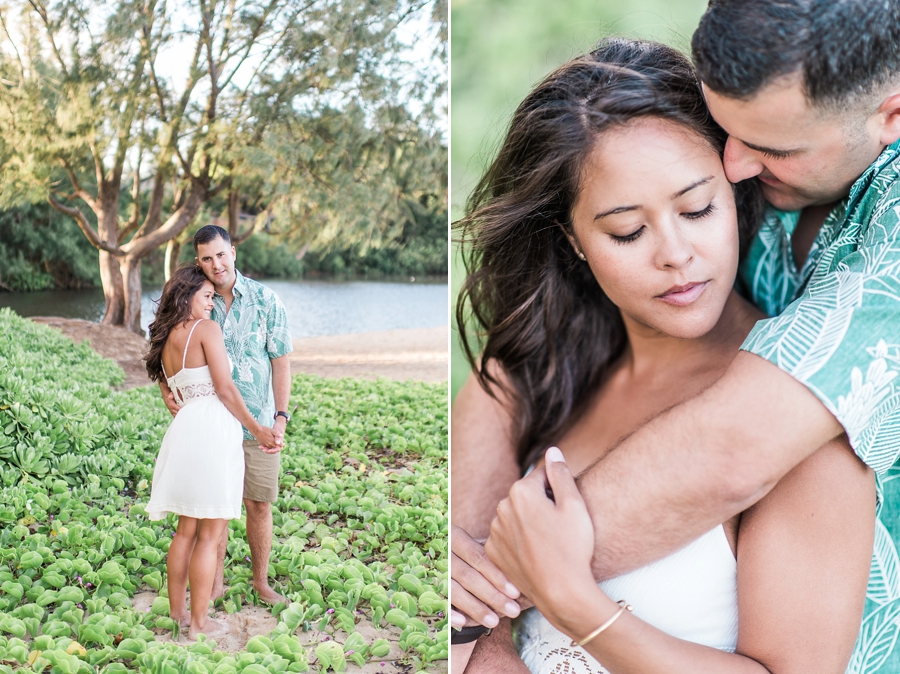 Chris and Natalie | Oahu, Hawaii Beach Couples Portrait Photographer