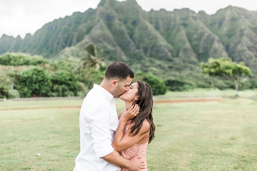 Chris and Natalie | Oahu, Hawaii Beach Couples Portrait Photographer