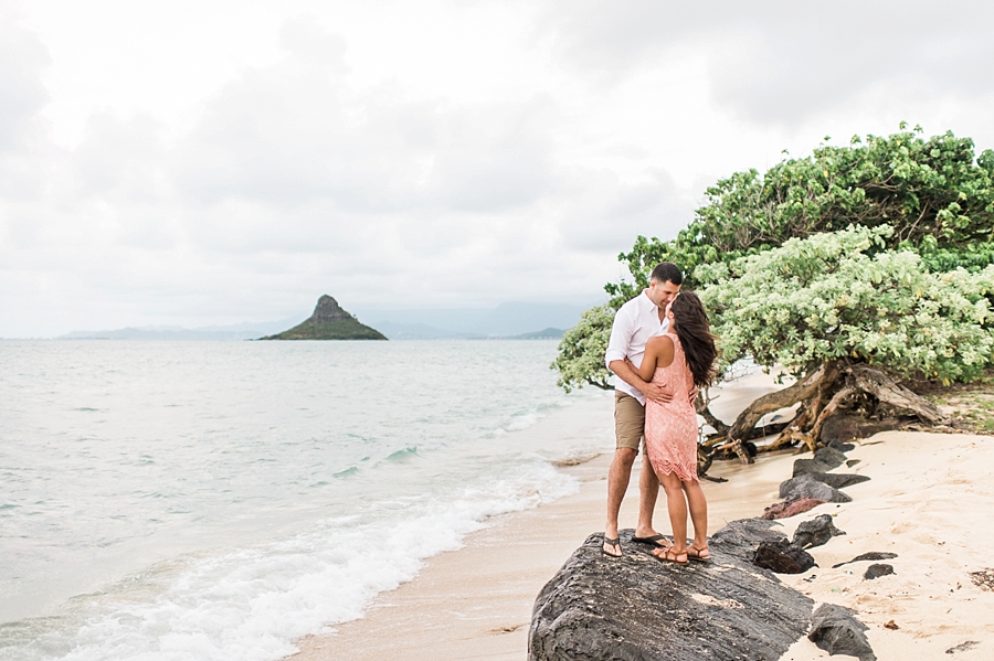 Chris and Natalie | Oahu, Hawaii Beach Couples Portrait Photographer