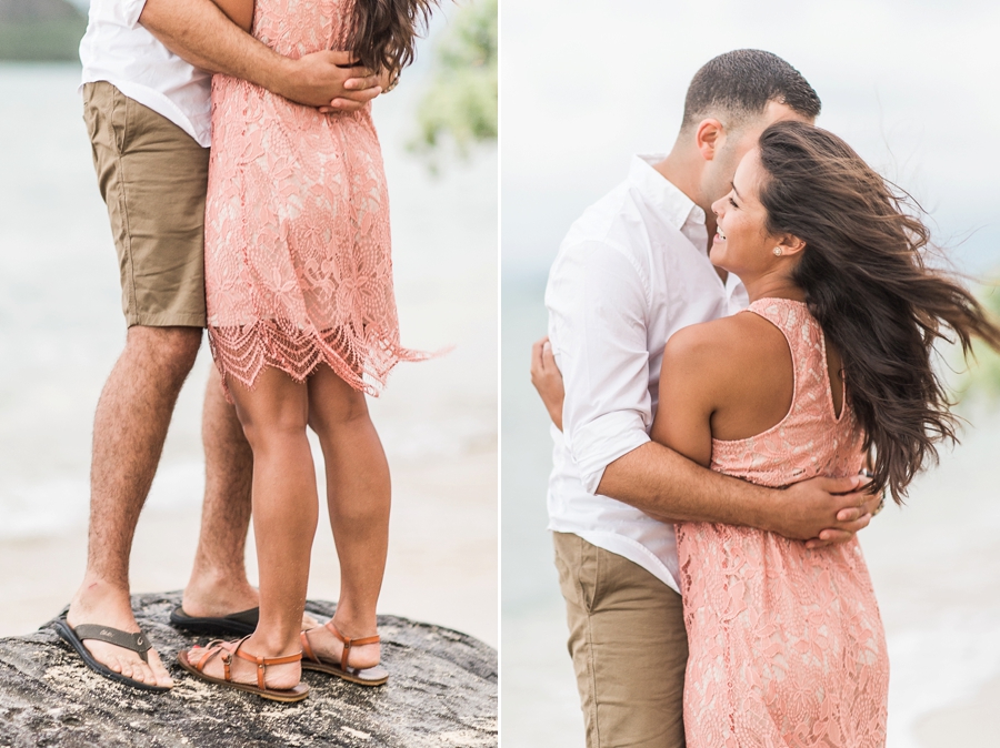 Chris and Natalie | Oahu, Hawaii Beach Couples Portrait Photographer