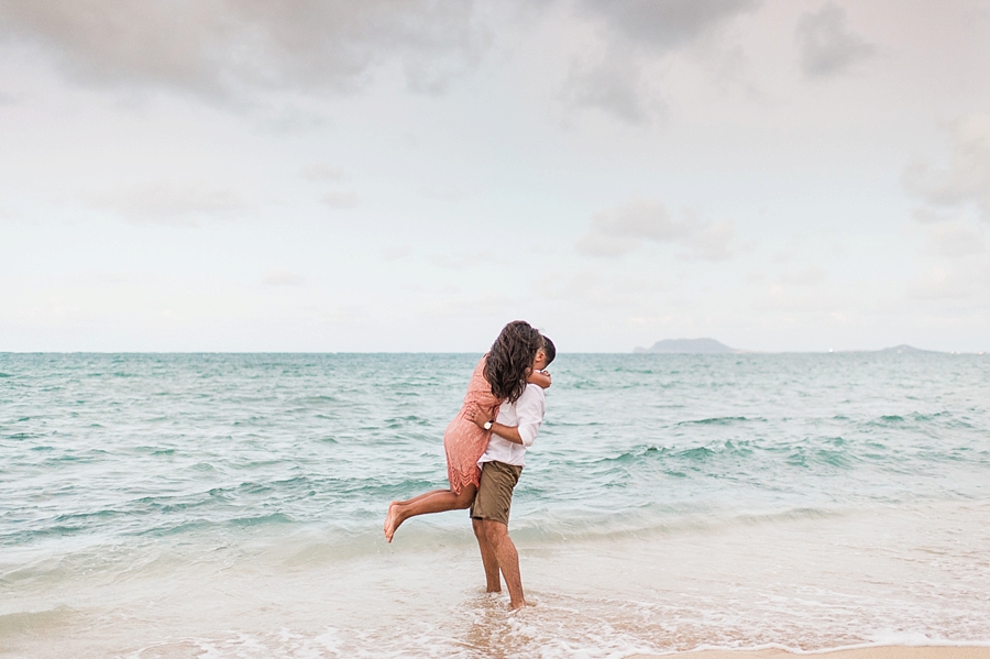 Chris and Natalie | Oahu, Hawaii Beach Couples Portrait Photographer