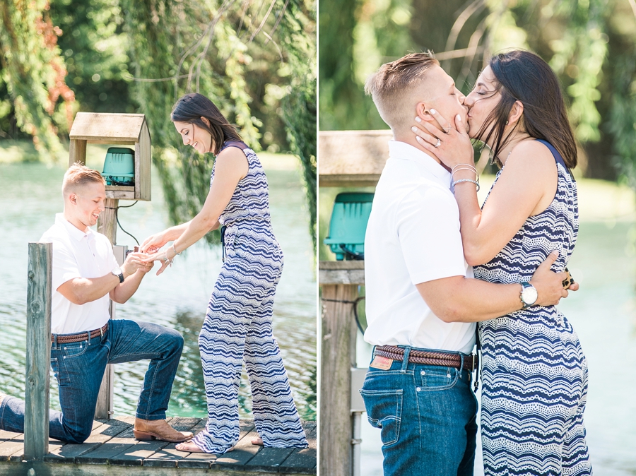 Justin and Allie | Warrenton, Virginia Plane Banner Proposal Photographer