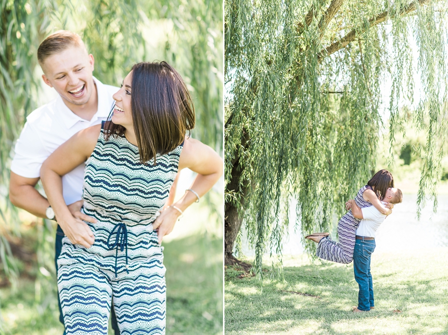 Justin and Allie | Warrenton, Virginia Plane Banner Proposal Photographer