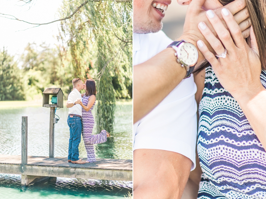 Justin and Allie | Warrenton, Virginia Plane Banner Proposal Photographer