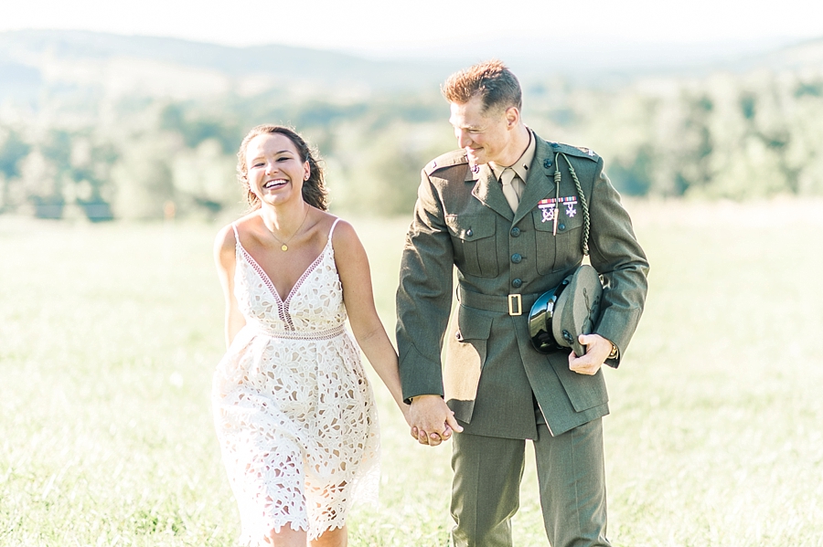 Tim & Morgan | Sky Meadows Park, Virginia Engagement Photographer