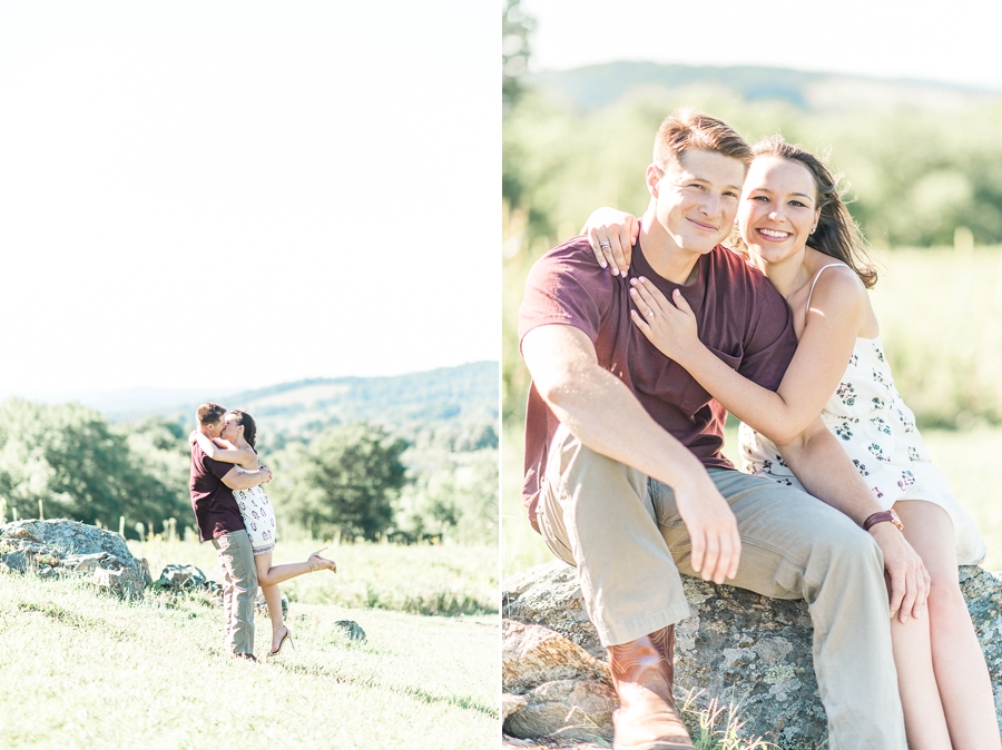 Tim & Morgan | Sky Meadows Park, Virginia Engagement Photographer