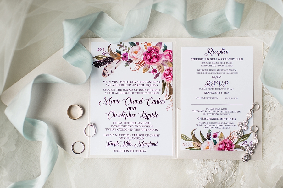 Chris & Chanel | Springfield Country Club, Virginia Wedding Photographer