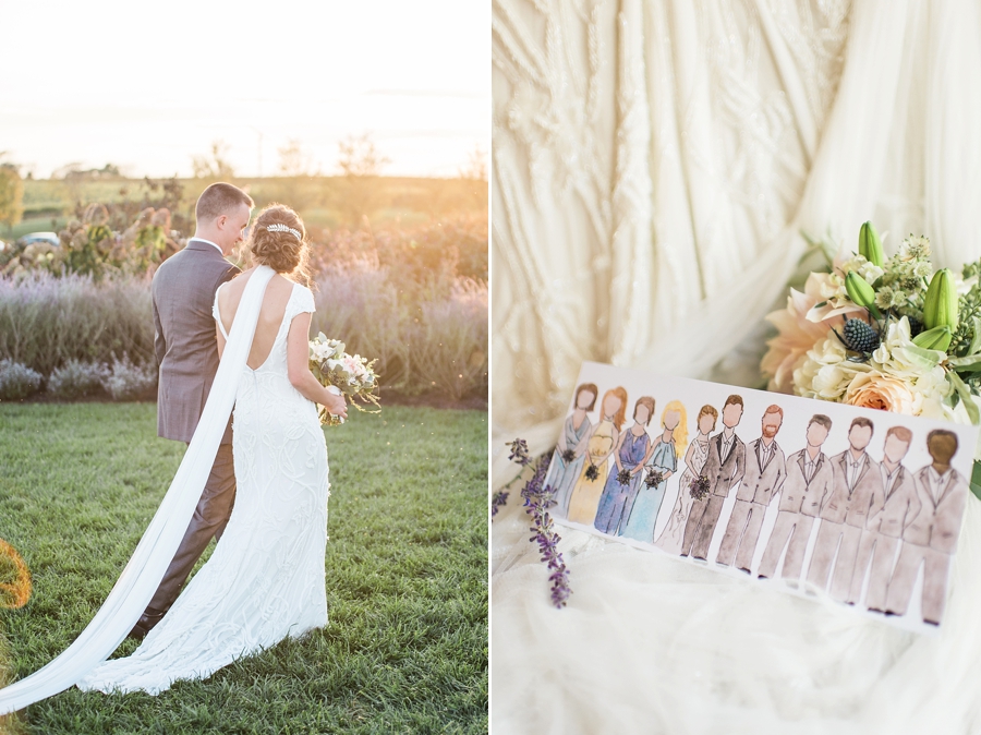 Elias & Anna | An Elegant Fall Early Mountain Vineyard, Virginia Wedding Photographer